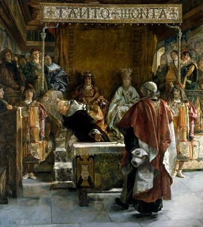Vyhnání Židů ze Španělska (v roce 1492), 1889 od Emilio Sala Francés