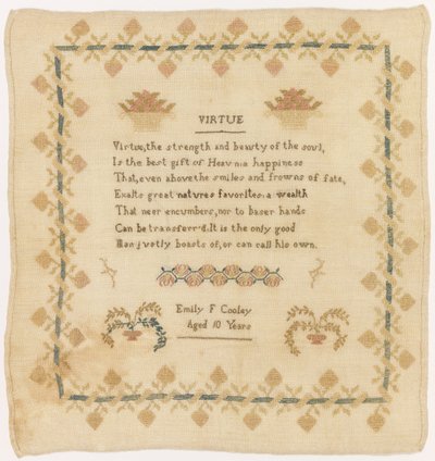Sampler od Emily F. Cooley