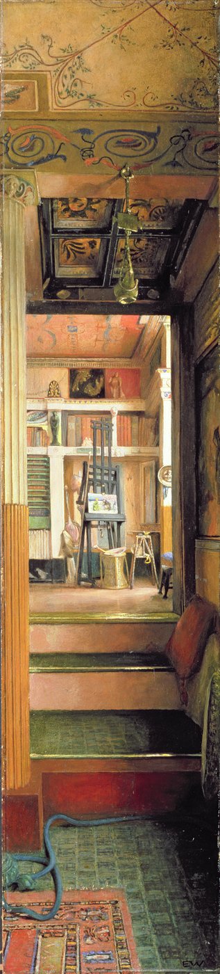 The Studio of Alma-Tadema, c.1883 (olej na panelu) od Emily Williams