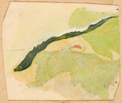 Porcelán-bílý pavouk, konec 19.-začátek 20. století. od Emma Beach Thayer