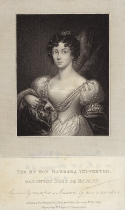 Správná ctihodná Barbara Yelvertonová od Emma Eleanor Kendrick