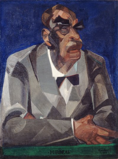 Oktáva Mirbeau 1848-1917, 1919. od Emmanuel Gondouin