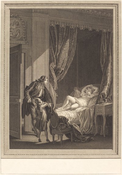 Ráno od Emmanuel Jean Nepomucène de Ghendt after Pierre Antoine Baudouin