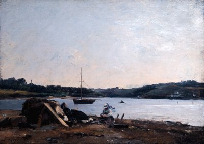 Ústa řeky, 1868. od Emmanuel Lansyer