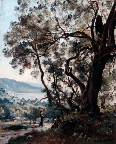 Roquebrune, 1892 od Emmanuel Lansyer