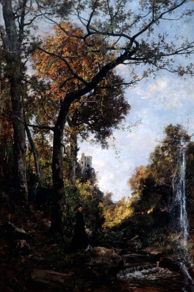 Podzimní procházka, 1869. od Emmanuel Lansyer