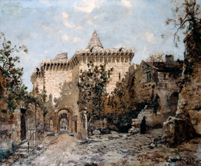 Dveře Cordelières a zámku, 1891 od Emmanuel Lansyer