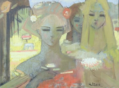 A Field of Yellow, 2001 (olej na plátně) od Endre Roder