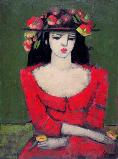 Fleur (olej na plátně) od Endre Roder