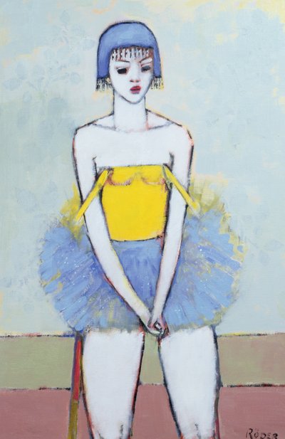 Spangled Tutu (olej na palubě) od Endre Roder