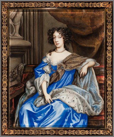 Portrét Marie z Modeny, kolem roku 1673. od English Nicholas Dixon c. 1645¨after 1708.