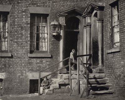 Koutek starého Liverpoolu (černobílá fotografie) od English Photographer