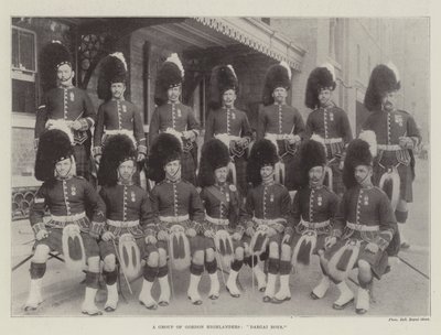 Skupina Gordon Highlanders, Dargai Boys od English Photographer