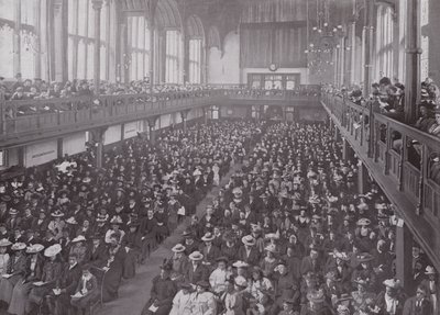 Misionářské setkání v Church House, Westminster od English Photographer