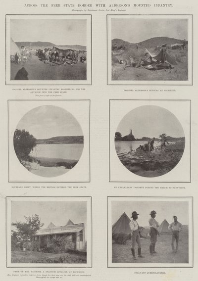 Přes hranici svobodného státu s jízdní pěchotou Aldersons od English Photographer