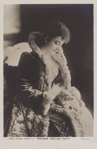 Adelina Patti, italská sopránová koloratura od English Photographer