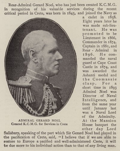 Admirál Gerard Noel od English Photographer