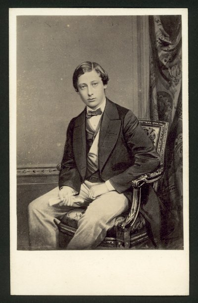 Albert Edward, princ z Walesu od English Photographer