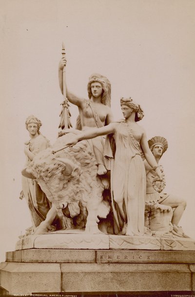 Albert Memorial, South Kensington, Londýn od English Photographer
