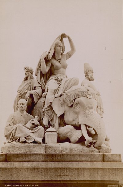 Albert Memorial, South Kensington, Londýn od English Photographer