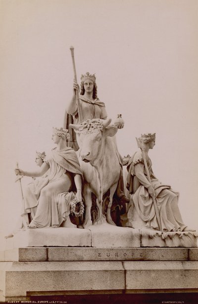 Albert Memorial, South Kensington, Londýn od English Photographer