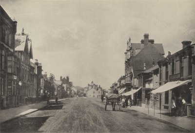 Aldeburgh, High Street (černobílá fotografie) od English Photographer