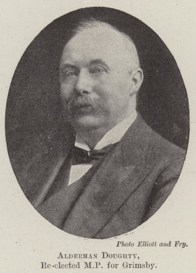 Alderman Doughty, znovuzvolený poslanec za Grimsby od English Photographer