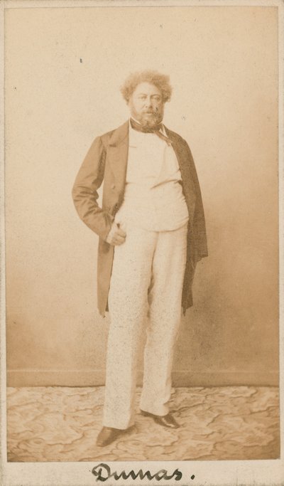 Alexandre Dumas, spisovatel od English Photographer