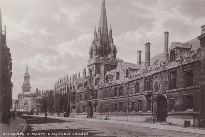 All Saints St Marys a All Souls College od English Photographer
