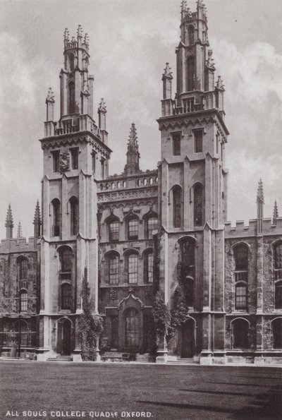 All Souls College Quadrangle Oxford od English Photographer