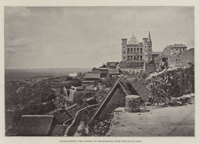 Antananarivo, hlavní město Madagaskaru, z jihozápadu od English Photographer