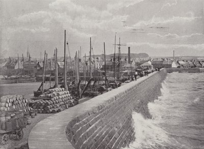 Arbroath, Ochranná zeď od English Photographer