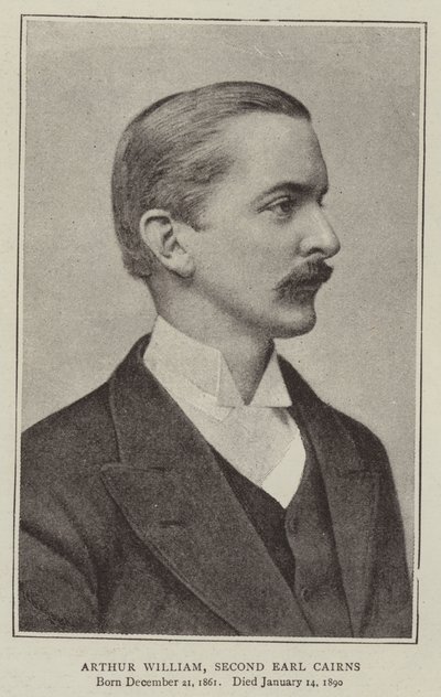 Arthur William, druhý hrabě Cairns od English Photographer