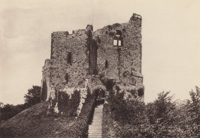 Arundel: The Castle Keep (č/b foto) od English Photographer