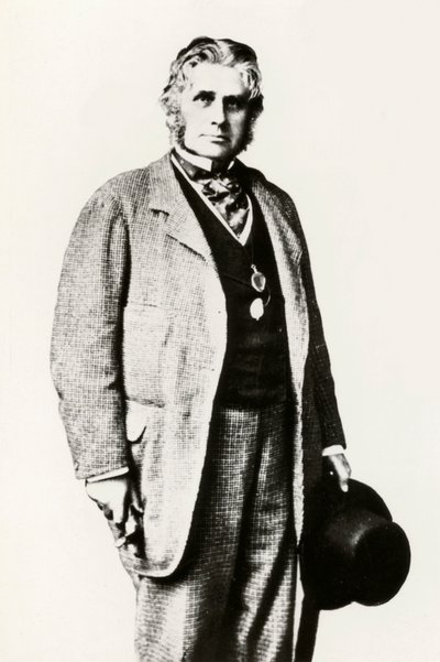 Augustus Henry Lane-Fox Pitt Rivers, portrét (č/b foto) od English Photographer