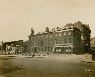 Nádraží Baker Street; vyfotografováno 27. března 1915 od English Photographer