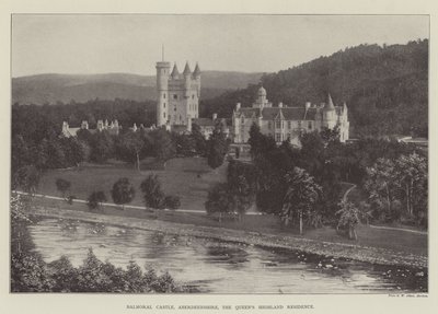 Hrad Balmoral, Aberdeenshire, rezidence Queens Highland od English Photographer