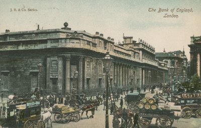 Bank of England, Londýn od English Photographer