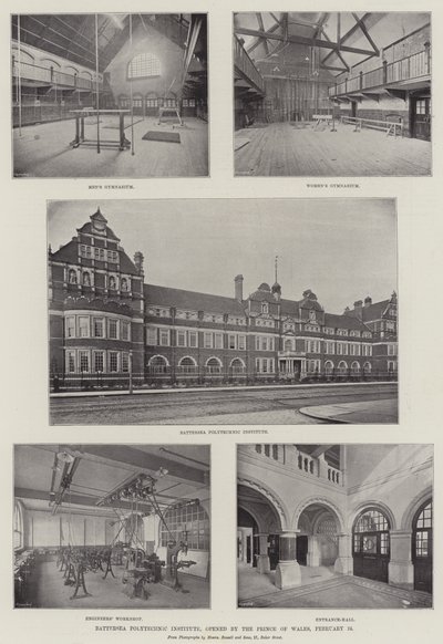 Battersea Polytechnic Institute, otevřen princem z Walesu, 24. února od English Photographer