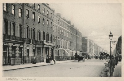 Bedford College, York Place, Londýn (černobílá fotografie) od English Photographer