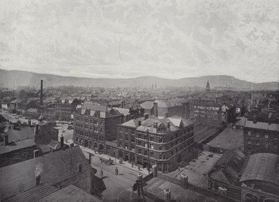 Belfast, panoramatický výhled od English Photographer