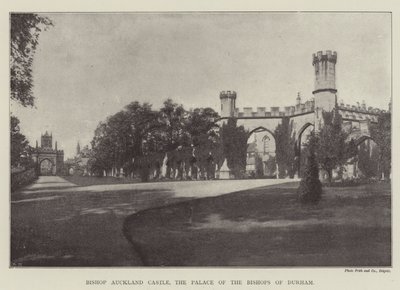 Bishop Auckland Castle, Palác biskupů z Durhamu od English Photographer