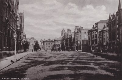 Broad Street, Oxford od English Photographer