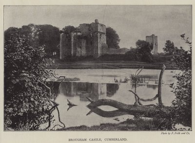 Hrad Brougham, Cumberland od English Photographer