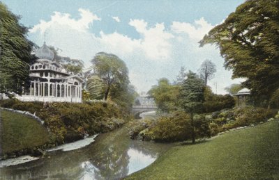 Buxton, The Gardens od English Photographer