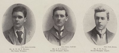 Cambridge Tripos od English Photographer