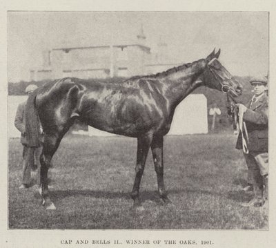 Cap and Bells II, Winner of the Oaks, 1901 od English Photographer