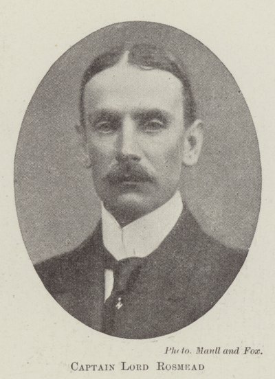 Kapitán lord Rosmead od English Photographer