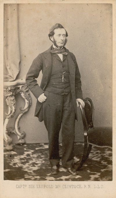 Kapitán Sir Leopold McClintock od English Photographer