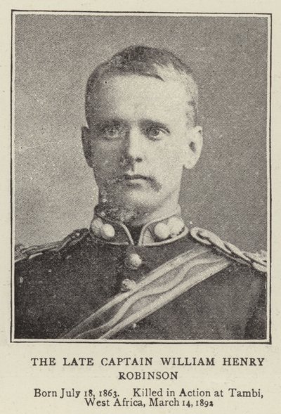 Kapitán William Henry Robinson od English Photographer